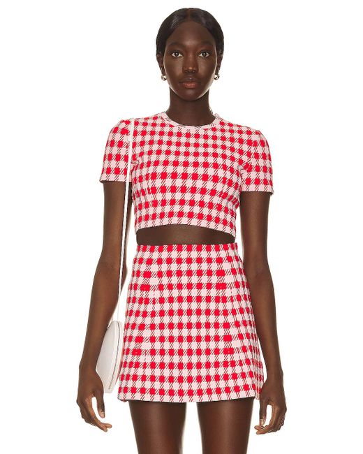 red check top