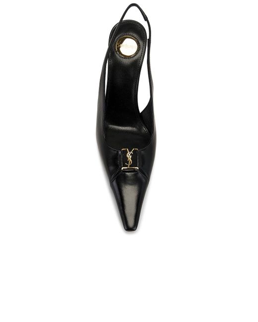 Saint Laurent Black Babylone Pump