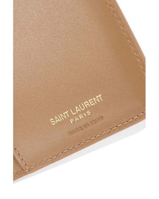 Saint Laurent Natural Passport Case