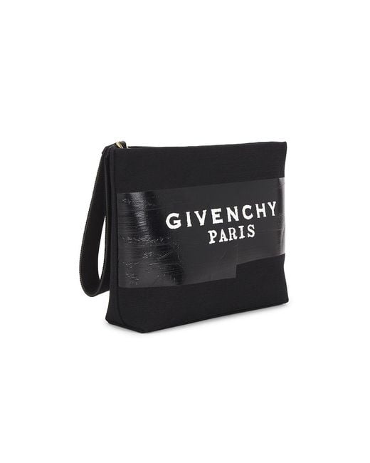 Givenchy Black Logo Pouch
