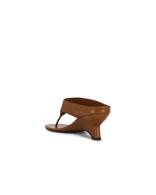 Khaite Brown Marlow 55 Mule