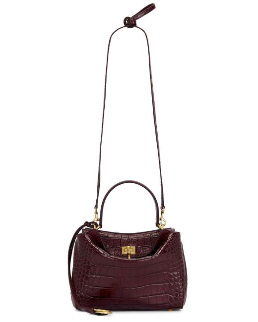 Balenciaga Purple Rodeo Mini Top Handle Bag