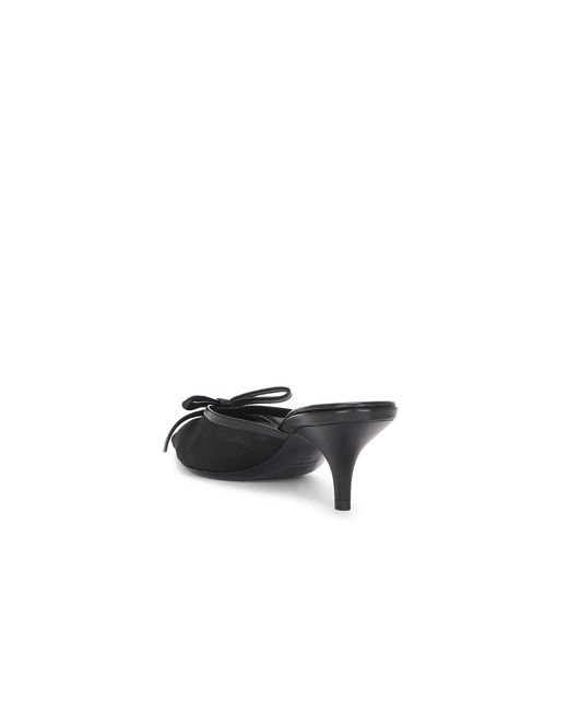 Miu Miu Black Modellerie Rete Mule