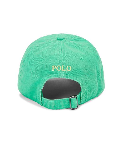 Polo Ralph Lauren Green Chino Sport Cap for men