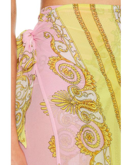 Versace Yellow Short Pareo