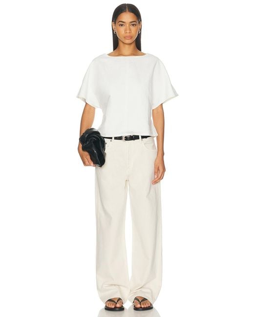 Twp White Simple Tee