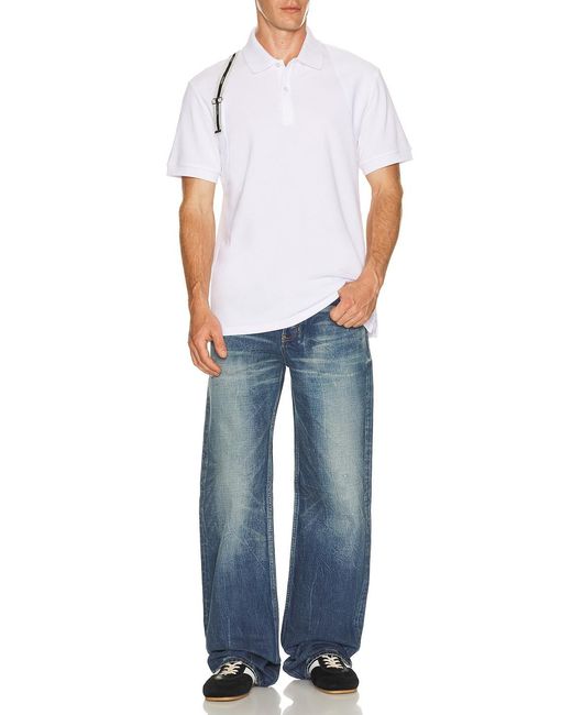 McQueen Blue Relaxed Jean for men