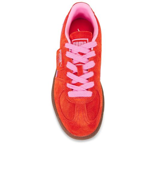 PUMA Red Palermo Sneaker