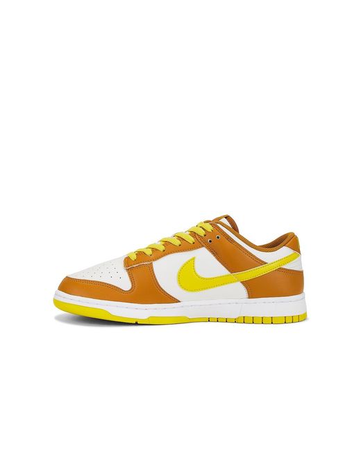 Nike Yellow Dunk Low Retro for men