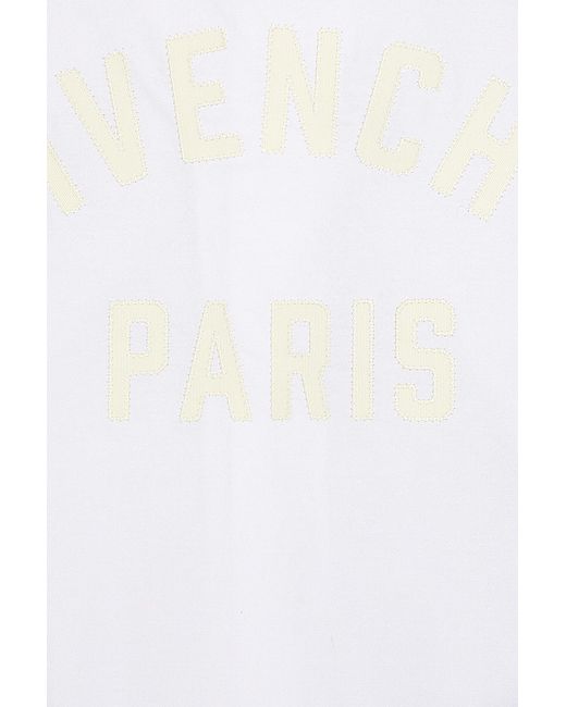 Givenchy White Bowling Shirt for men