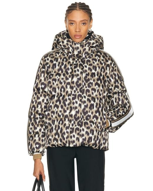 Fusalp Black Ada Leopard Jacket