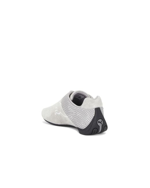 PUMA White Future Cat Emboss