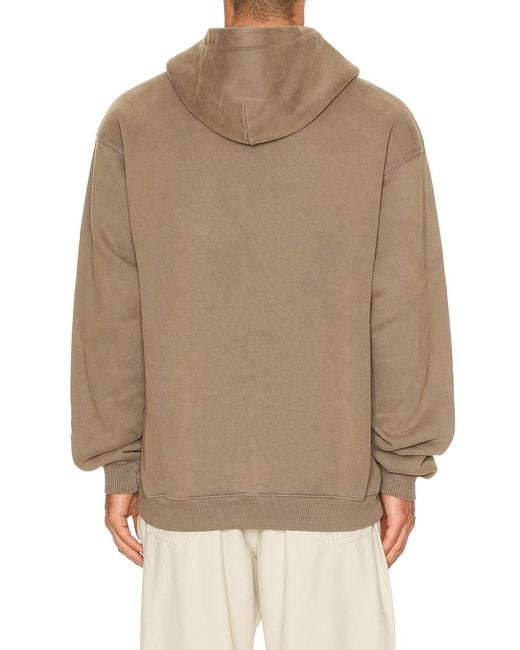 Represent Brown Western Initial Hoodie for men