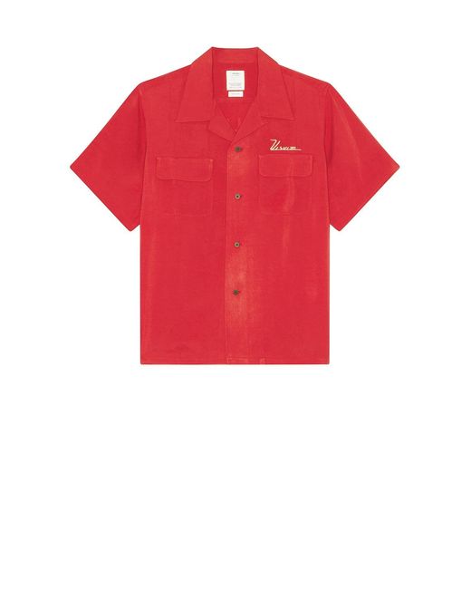 Visvim Red Judd Shirt for men