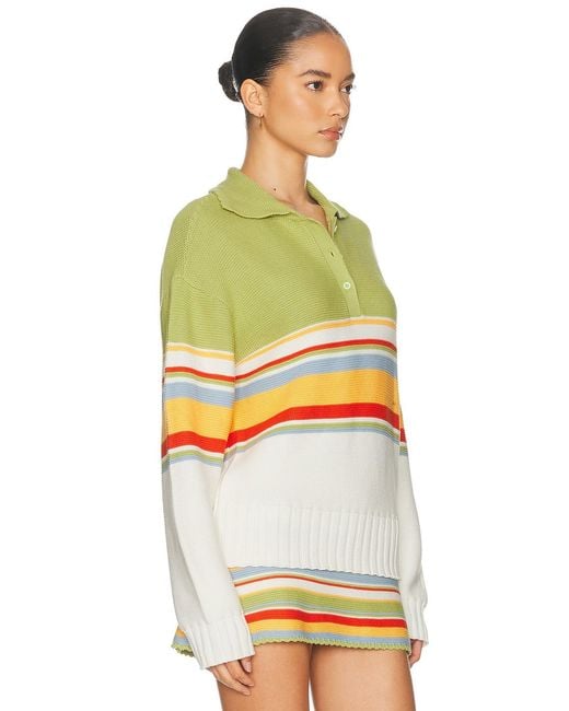Solid & Striped Yellow The Cleo Pullover Sweater