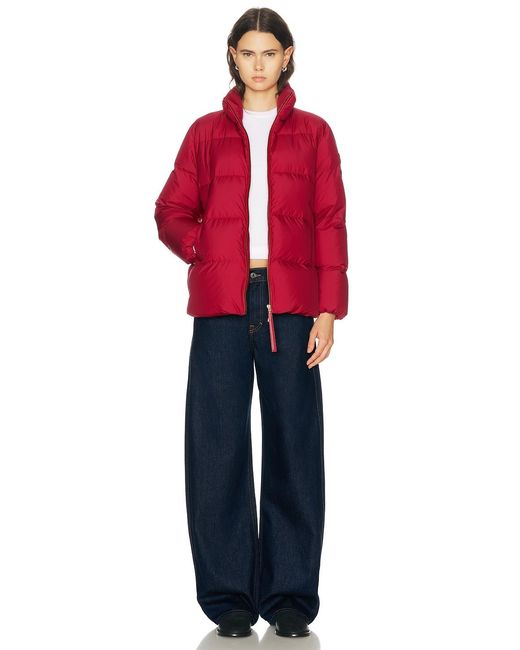 Moncler Red Vivantesse Jacket