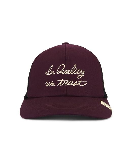 Visvim Goodyear Ii Cap in Red for Men | Lyst