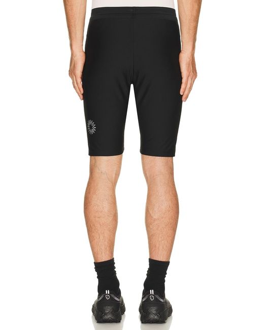 Paradise Zero Black Ribbed Half Tight for men