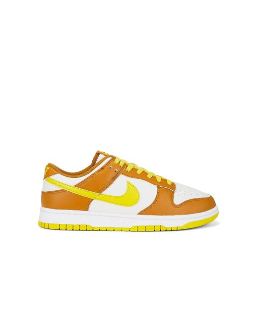 Nike Yellow Dunk Low Retro for men