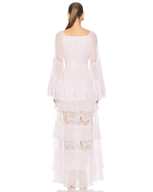 LoveShackFancy Pink Devina Dress