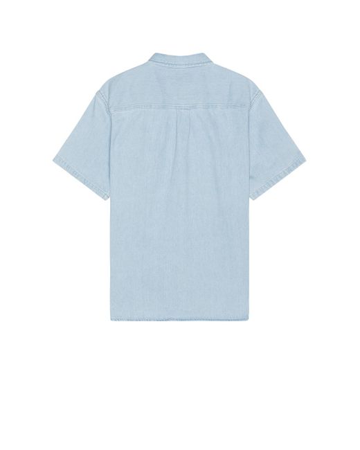 Carhartt Blue Short Sleeve Ody Shirt for men