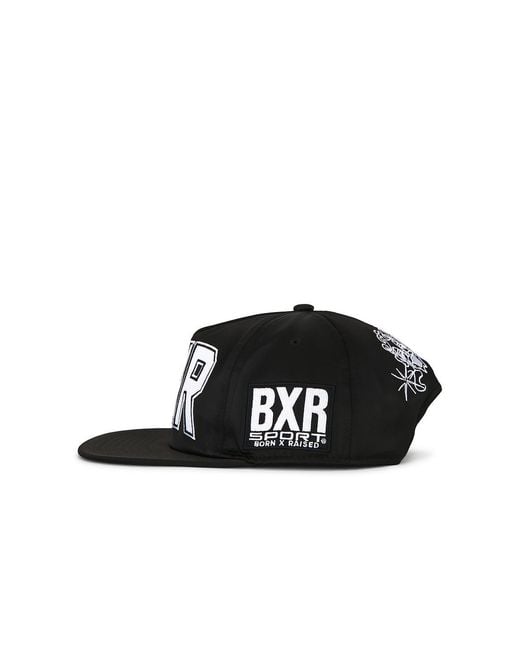 Born X Raised Black Boxing Hat for men
