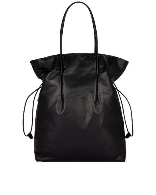 The Row Polly Tote in Black | Lyst