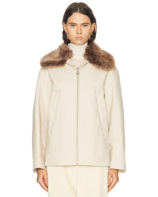 Sandy Liang Natural Carrot Jacket