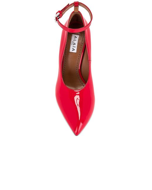 Alaïa Red Shark Pump