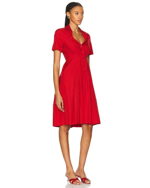 Gucci Red Midi Dress
