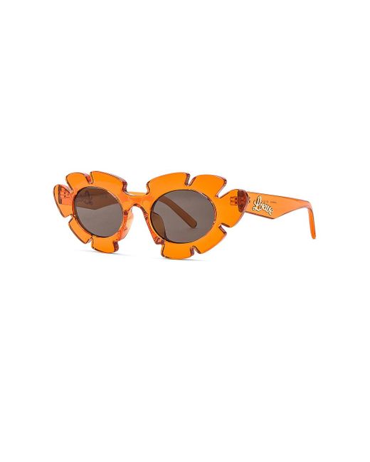 Paula's Ibiza Flower Sunglasses in Orange