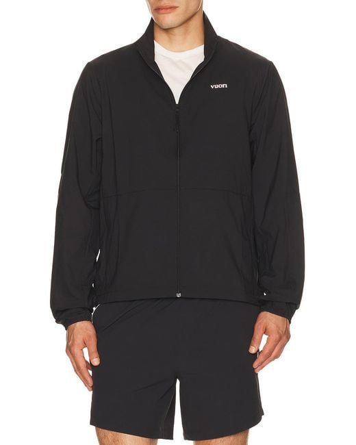 vuori Black Terrain Jacket for men