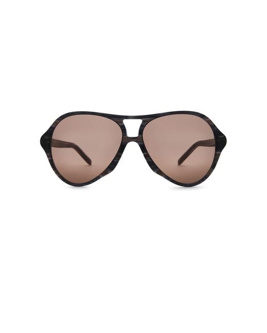 DIESEL Brown Pilot Sunglasses for men