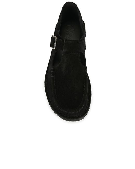Clarks Black Nomad T-Bar Loafer for men
