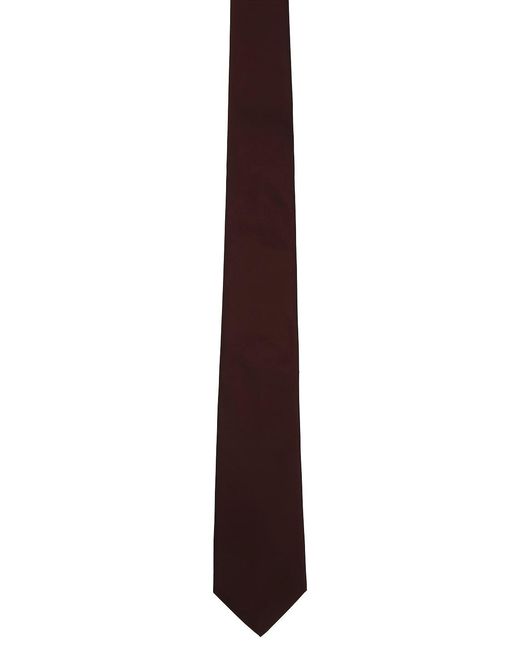 Saint Laurent Purple Plain Tie for men