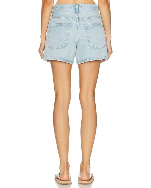Agolde Blue Leith Short