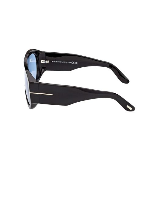 Tom Ford Blue Pilot Sunglasses