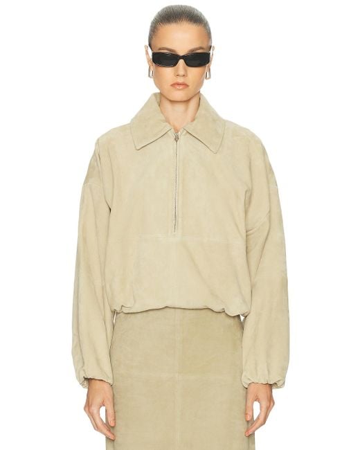 SRG Natural Elenore Suede Jacket