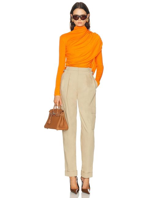 Mugler Natural Cargo Pant
