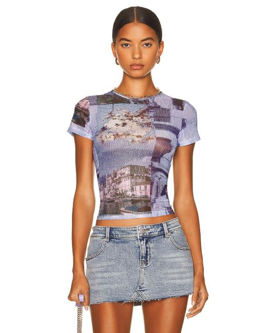 Miaou Synthetic Green Paloma Elsesser Edition Mini T-shirt Womens Tops Miaou Tops 