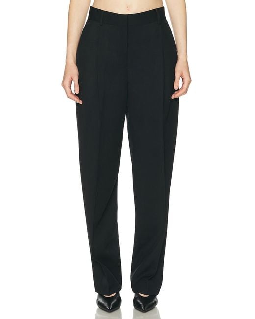 Totême Black Pleat Trouser