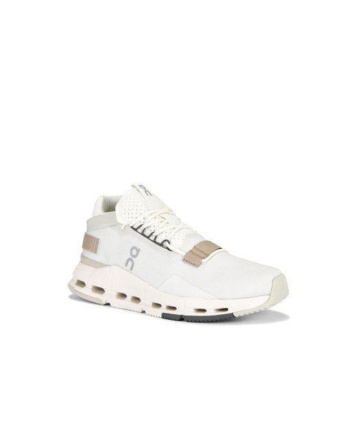 On Shoes White Cloudnova 2 for men