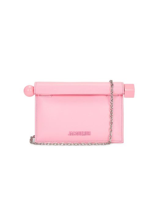 Jacquemus Pink La Petite Pochette Rond C