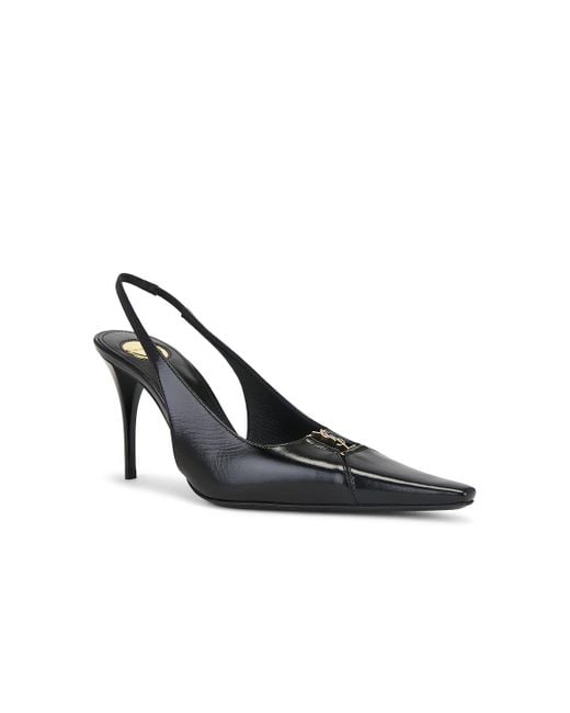 Saint Laurent Black Babylone Pump
