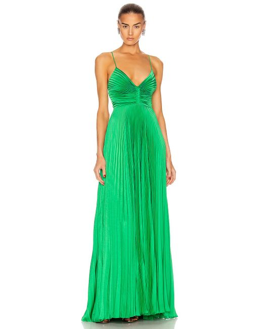 A.L.C. Green Aries Dress