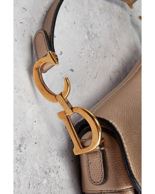 Dior Natural Mini Saddle Bag