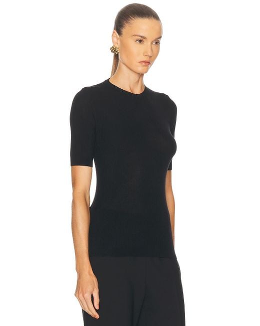 Khaite Black Celina Top