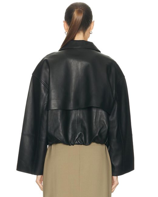 SRG Black Millie Leather Jacket