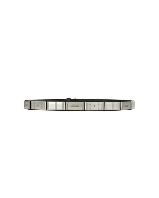 Lemaire Black Buffalo Studs Belts 20
