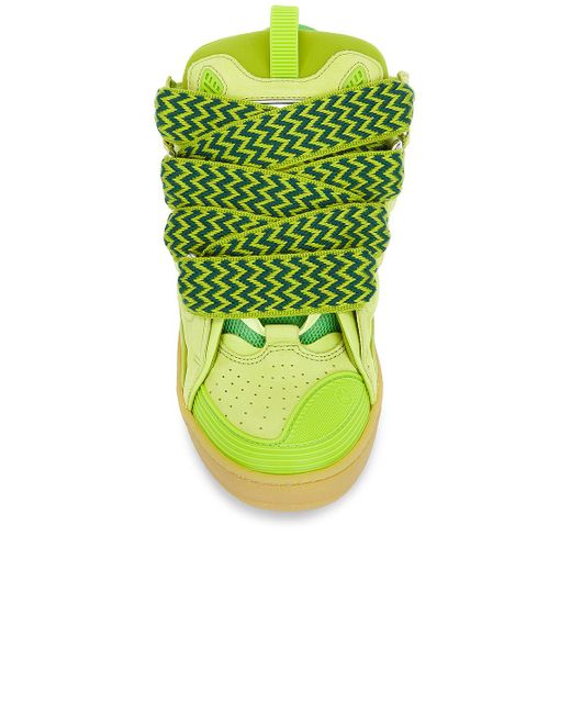 Lanvin Green Sneakers Skate for men